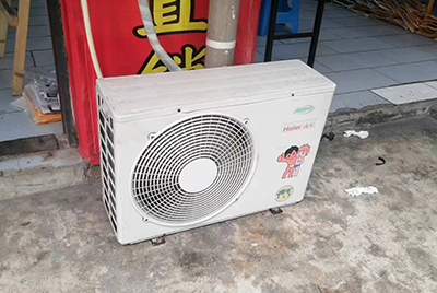 爱辉空调突然不制冷只吹自然风怎么办？